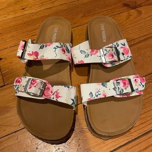 Floral Steve Madden Slip Ons